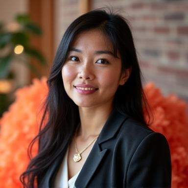 佐藤由美のポートレート写真