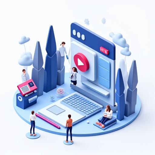 コンテンツ制作の様子